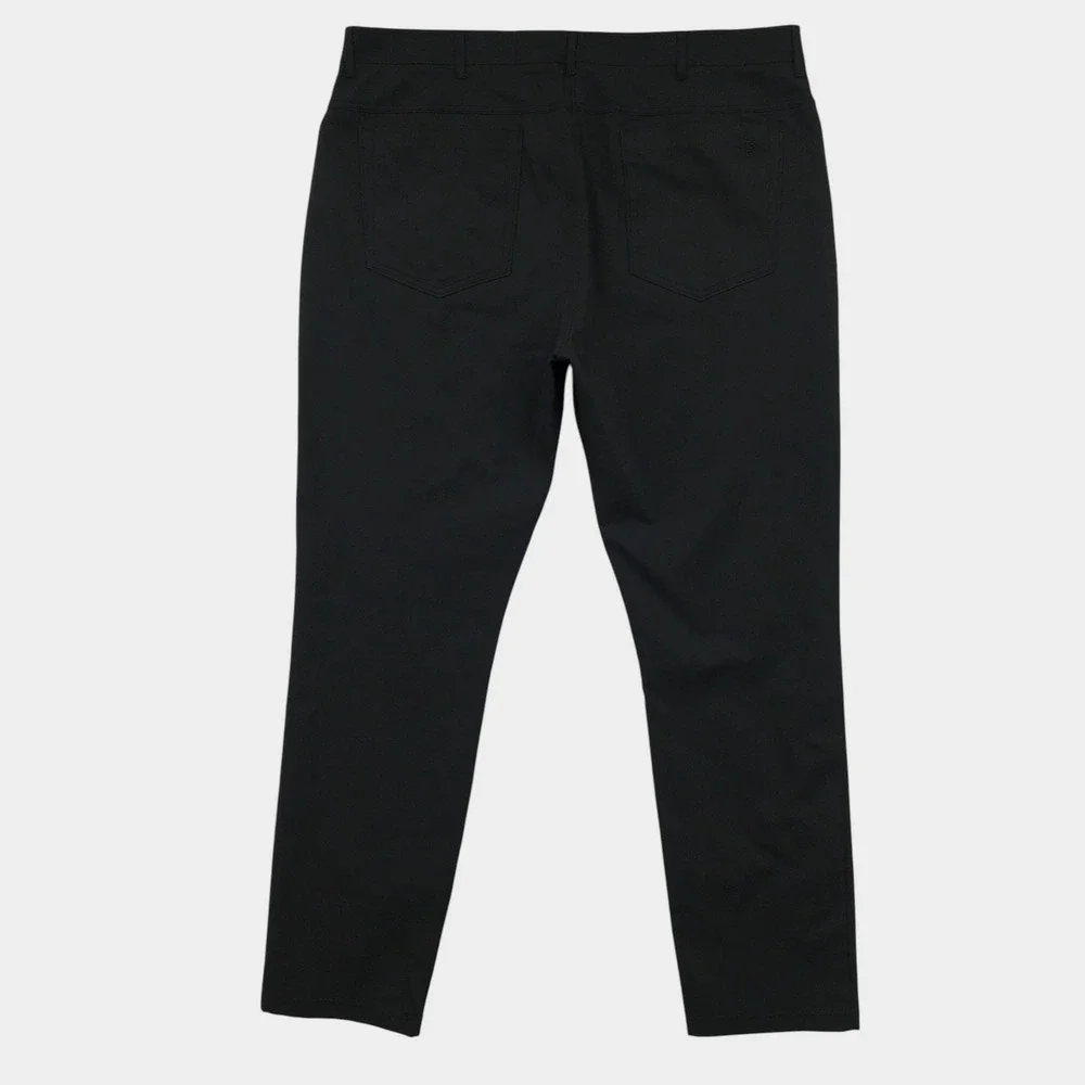Public Rec Work to Play Pants Black Mens 38x34 Five Pocket Performance Trousers